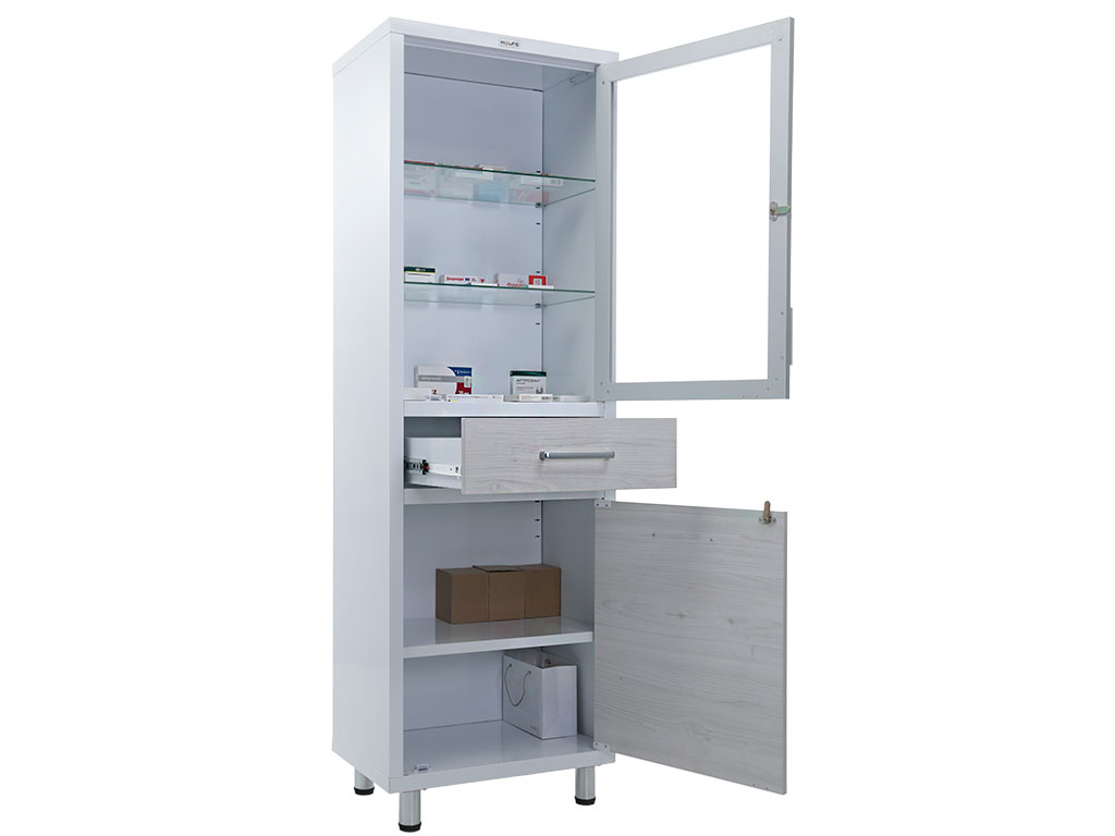 Медицинский шкаф HILFE 1750x600x400мм МД 1 ШМ-SSD в наличии