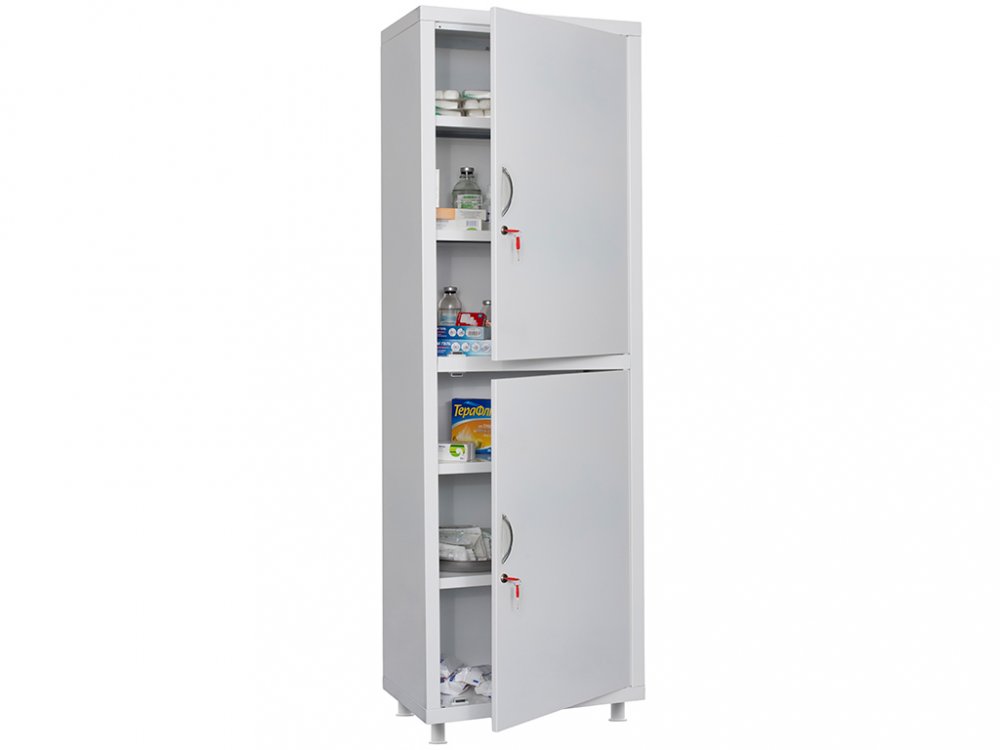 Медицинский шкаф HILFE 1750x600x400 со стальными полками МД 1 1760/SS высокое качество товара