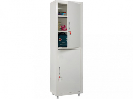 Медицинский шкаф HILFE 1655x500x320 со стальными полками МД 1 1650/SS высокое качество товара